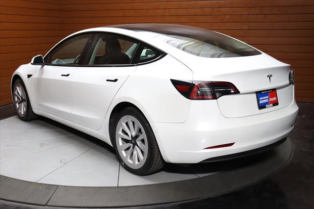 used 2021 Tesla Model 3 car, priced at $20,990