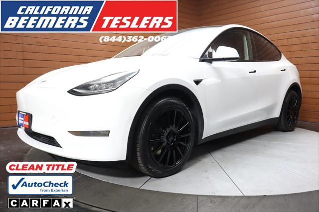 used 2020 Tesla Model Y car, priced at $25,990