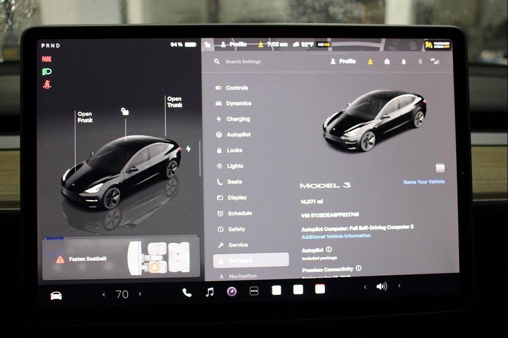 used 2023 Tesla Model 3 car, priced at $23,490