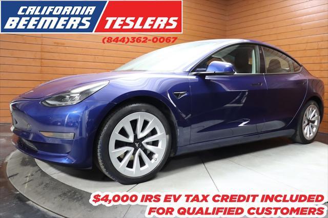 used 2021 Tesla Model 3 car, priced at $19,290