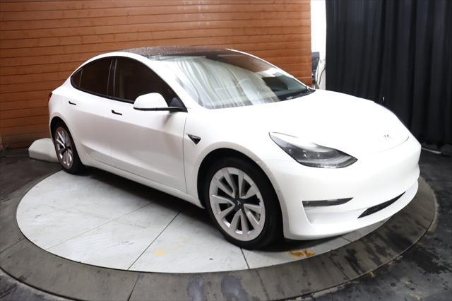 used 2022 Tesla Model 3 car, priced at $26,990