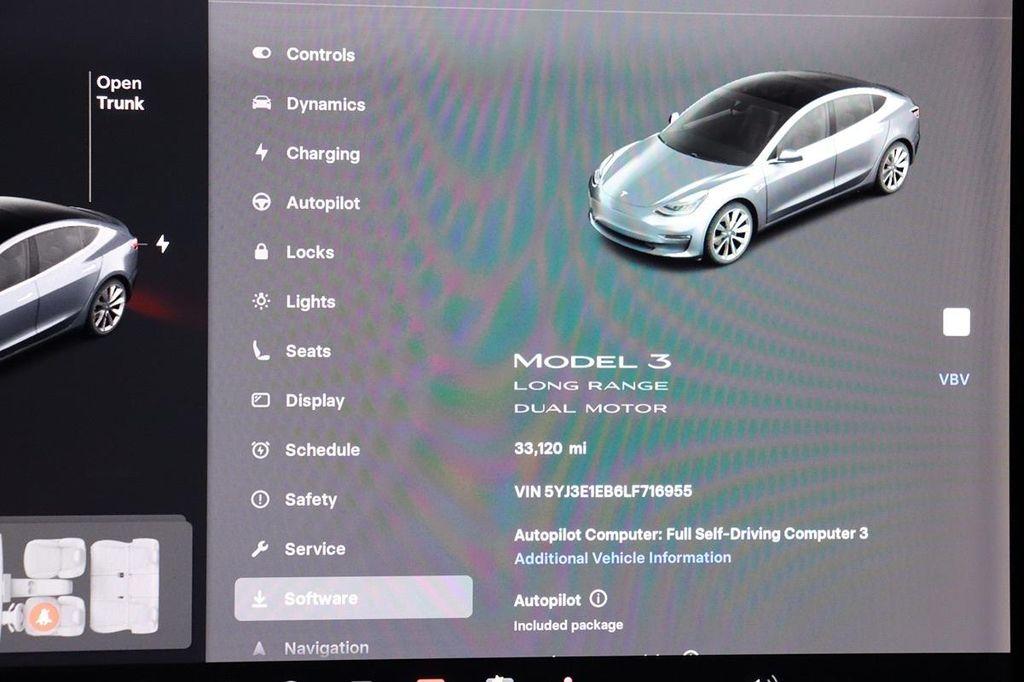 used 2020 Tesla Model 3 car, priced at $23,490