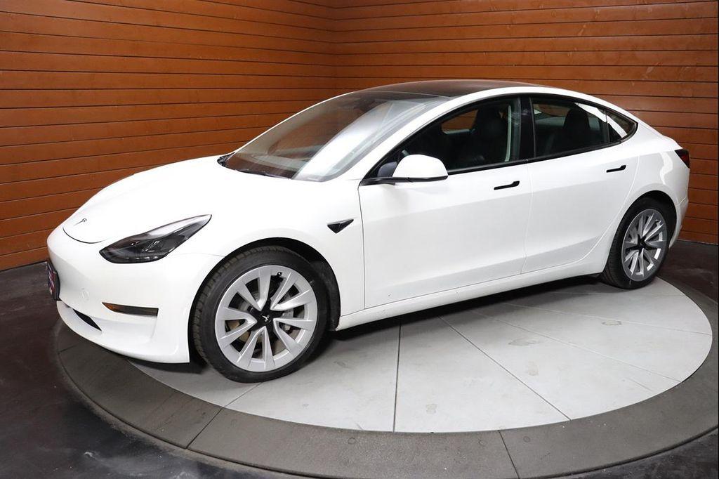 used 2022 Tesla Model 3 car, priced at $25,990