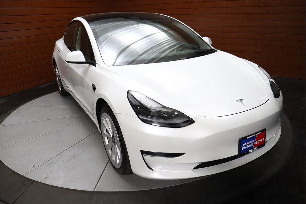 used 2022 Tesla Model 3 car, priced at $25,990