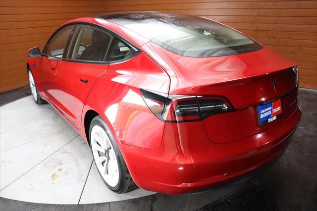 used 2021 Tesla Model 3 car, priced at $25,990