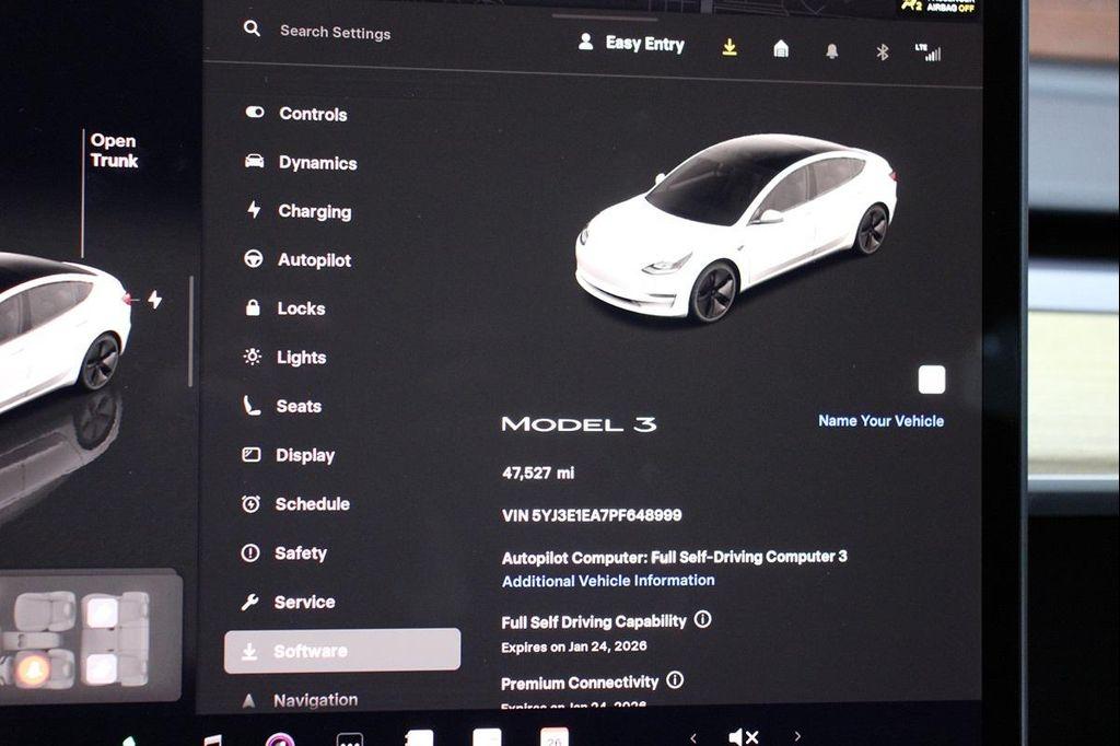 used 2023 Tesla Model 3 car, priced at $20,499