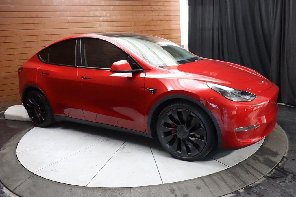 used 2022 Tesla Model Y car, priced at $28,490