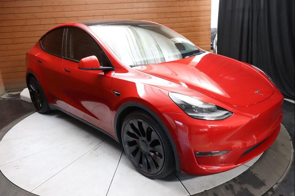 used 2022 Tesla Model Y car, priced at $28,490
