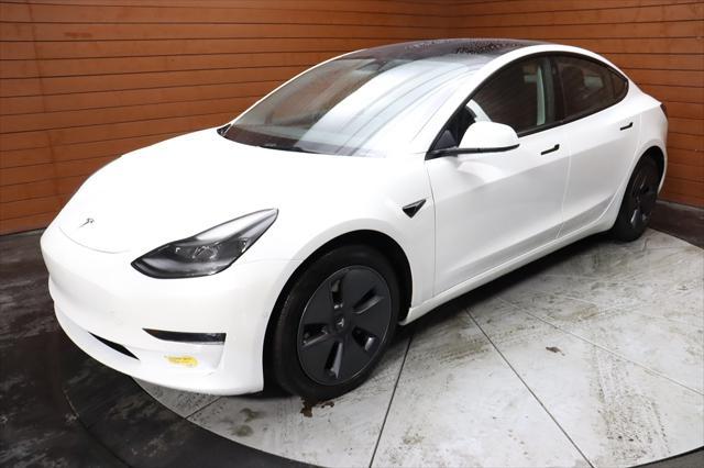 used 2022 Tesla Model 3 car, priced at $26,590