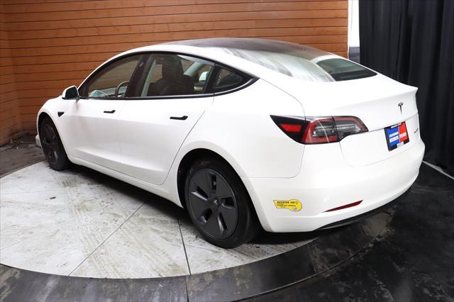 used 2022 Tesla Model 3 car, priced at $26,590