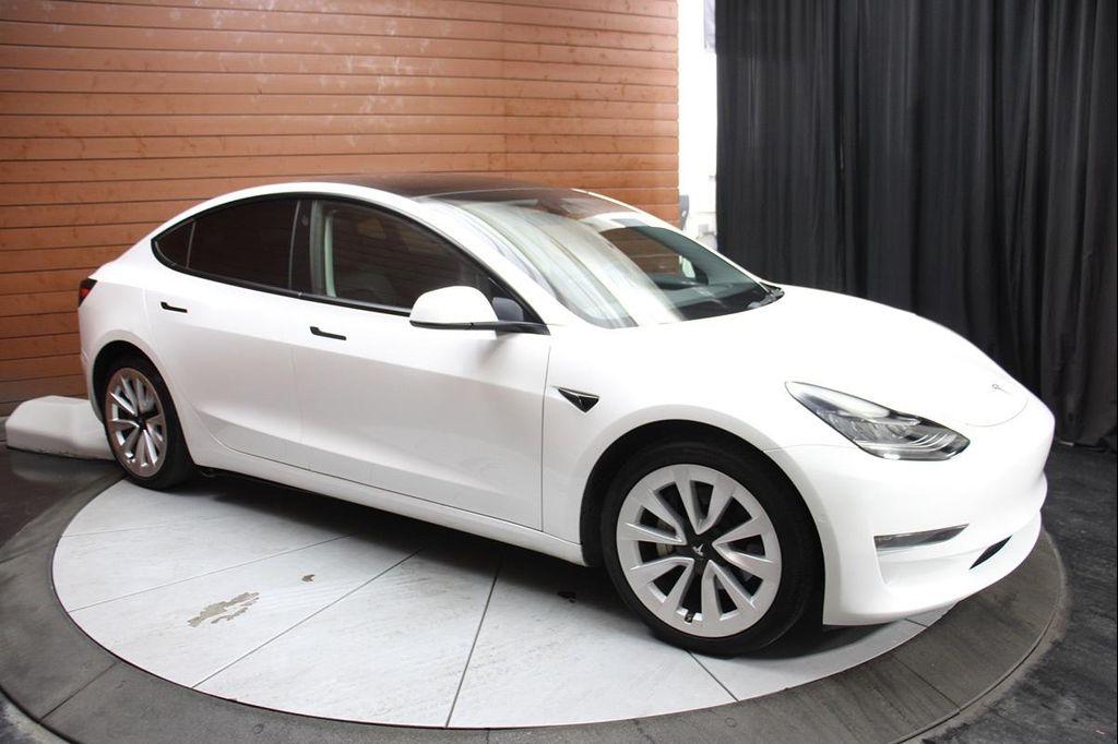 used 2022 Tesla Model 3 car, priced at $21,490