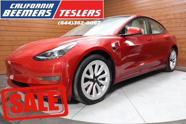 used 2023 Tesla Model 3 car, priced at $24,990