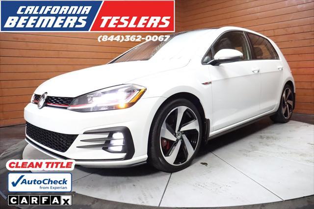 used 2018 Volkswagen Golf GTI car, priced at $21,990
