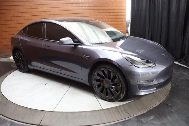 used 2022 Tesla Model 3 car, priced at $28,990