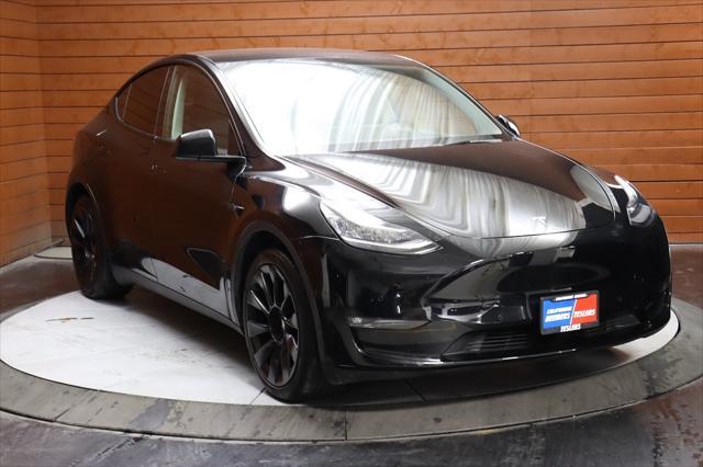 used 2021 Tesla Model Y car, priced at $28,999