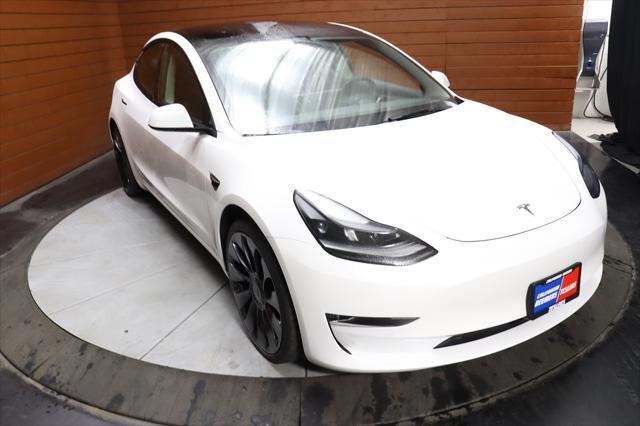 used 2022 Tesla Model 3 car, priced at $26,990