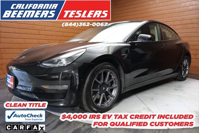 used 2021 Tesla Model 3 car, priced at $19,990
