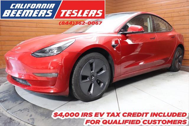 used 2021 Tesla Model 3 car, priced at $20,790