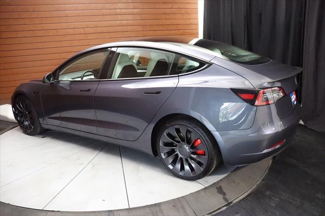 used 2022 Tesla Model 3 car, priced at $27,990
