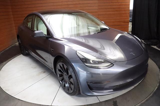 used 2022 Tesla Model 3 car, priced at $27,990