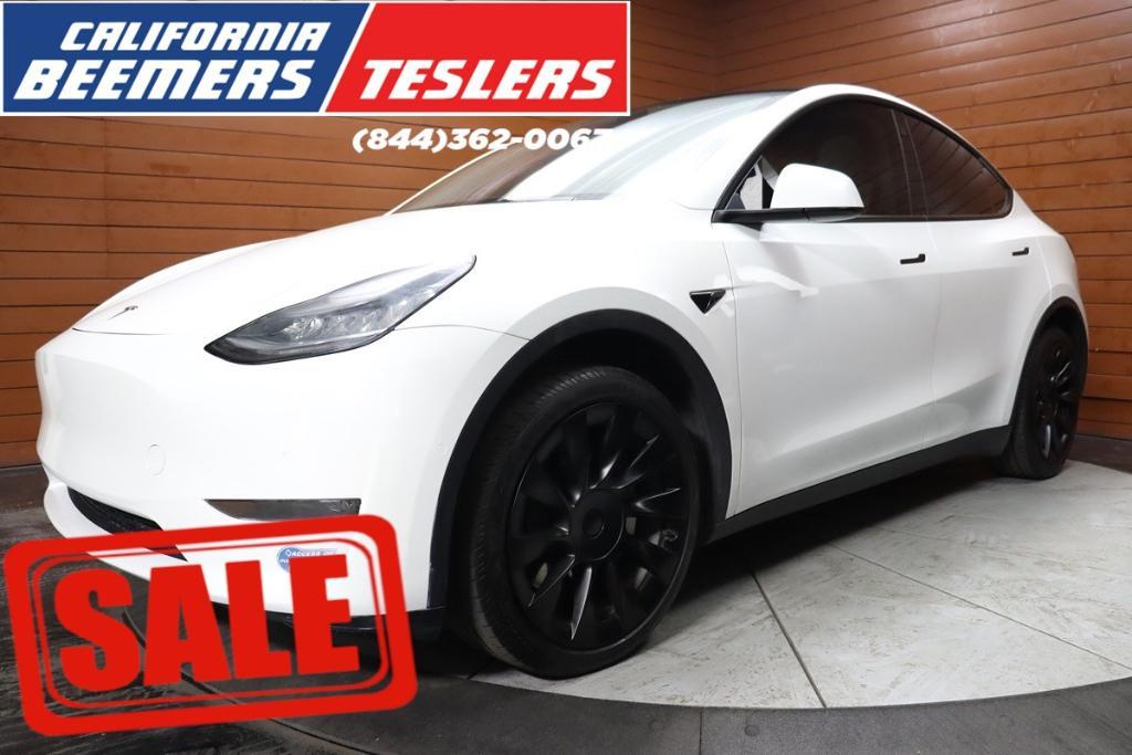 used 2021 Tesla Model Y car, priced at $31,590