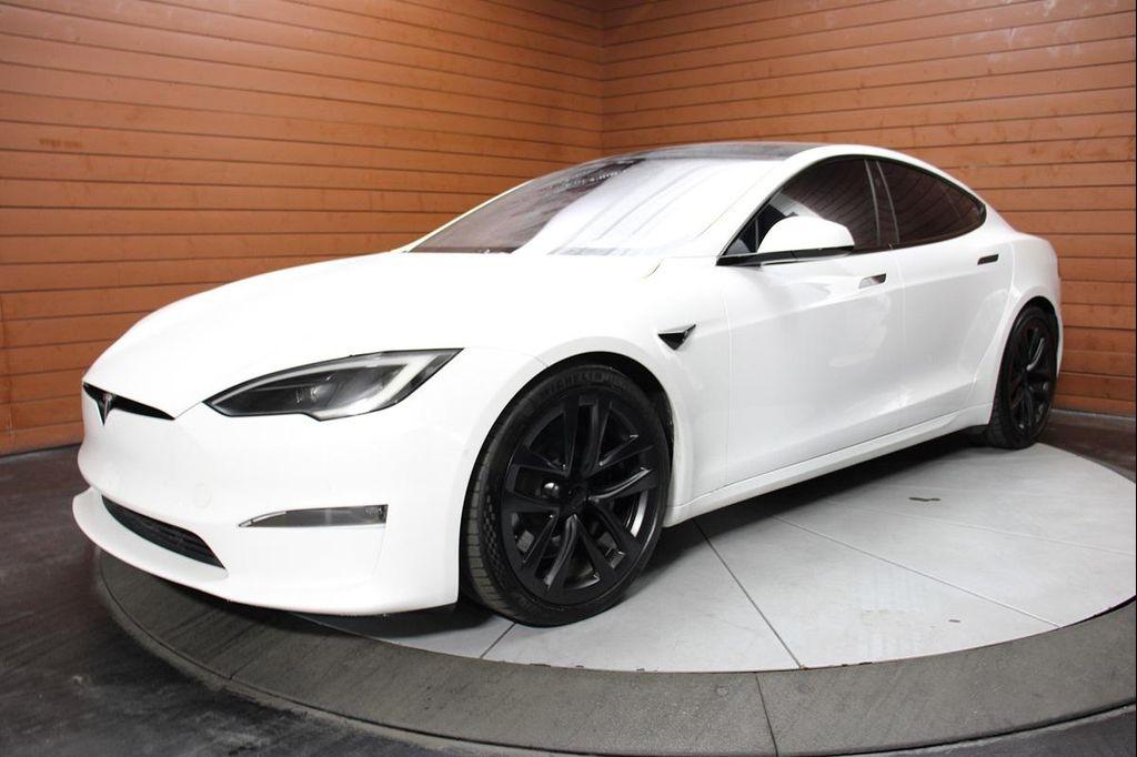 used 2022 Tesla Model S car, priced at $56,990