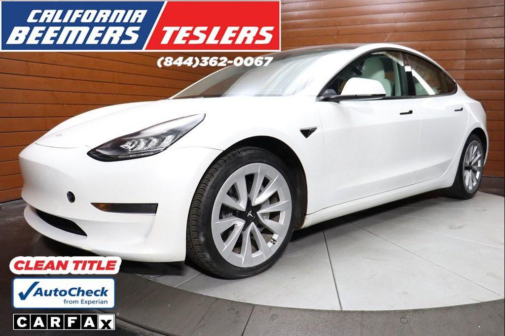 used 2022 Tesla Model 3 car, priced at $23,999