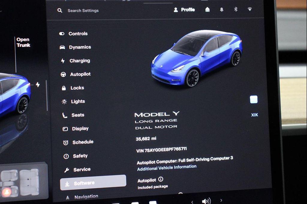 used 2023 Tesla Model Y car, priced at $27,990