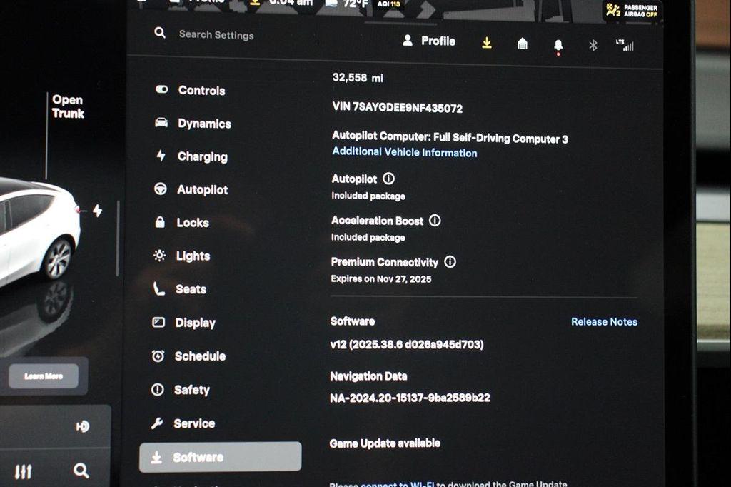 used 2022 Tesla Model Y car, priced at $27,990