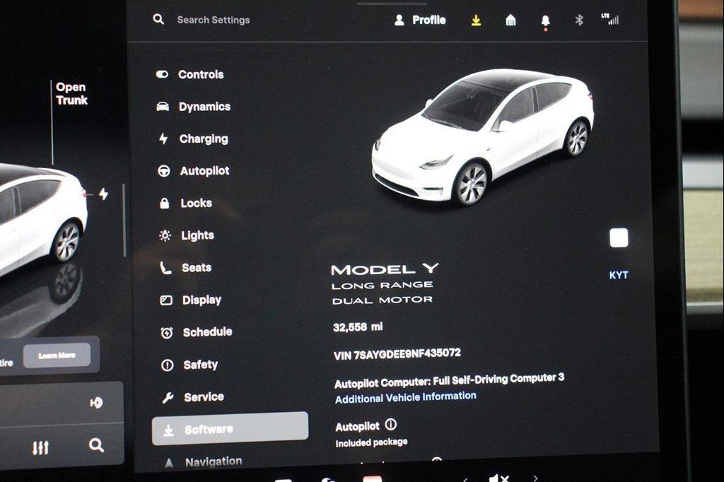 used 2022 Tesla Model Y car, priced at $27,990
