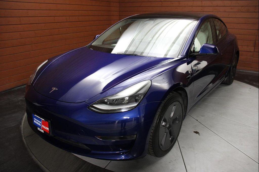 used 2022 Tesla Model 3 car, priced at $21,990