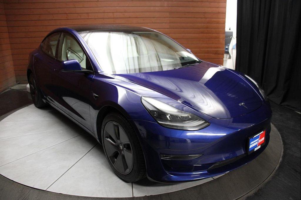 used 2022 Tesla Model 3 car, priced at $21,990