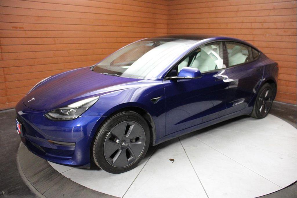 used 2022 Tesla Model 3 car, priced at $21,990