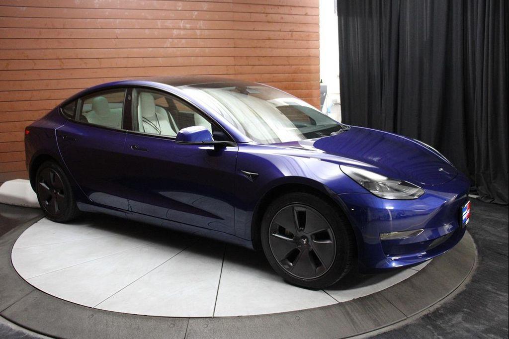 used 2022 Tesla Model 3 car, priced at $21,990