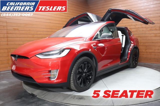 used 2020 Tesla Model X car, priced at $39,990