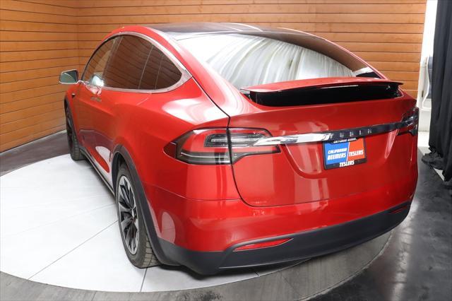 used 2020 Tesla Model X car, priced at $39,990