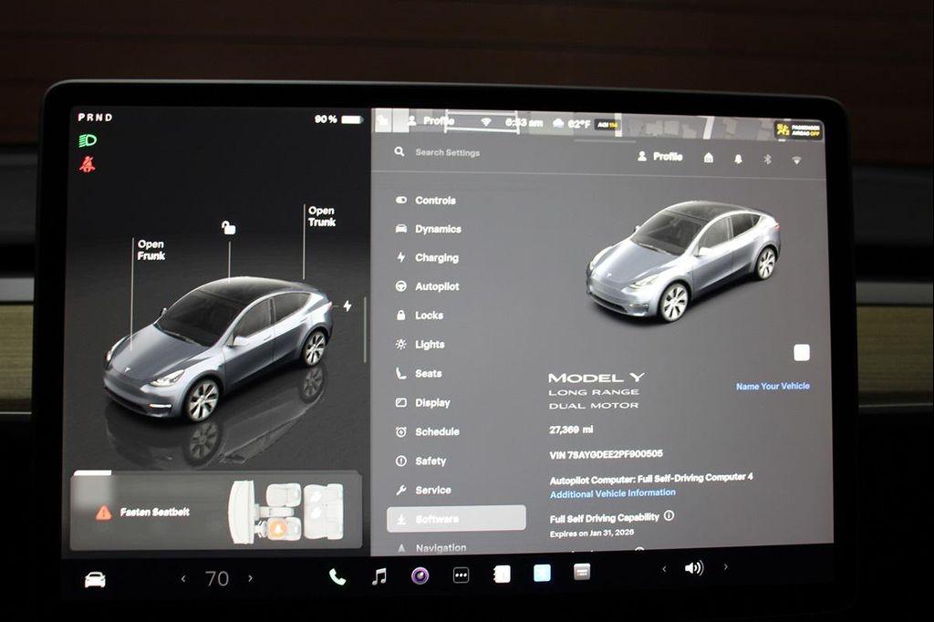 used 2023 Tesla Model Y car, priced at $29,490