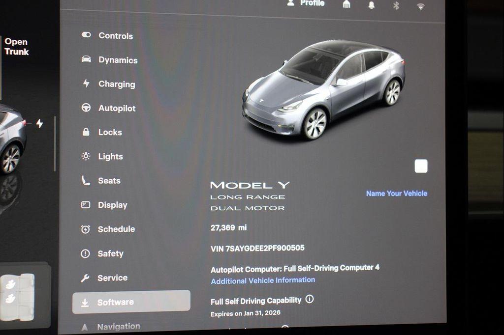 used 2023 Tesla Model Y car, priced at $29,490