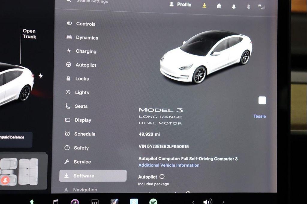 used 2020 Tesla Model 3 car, priced at $19,990