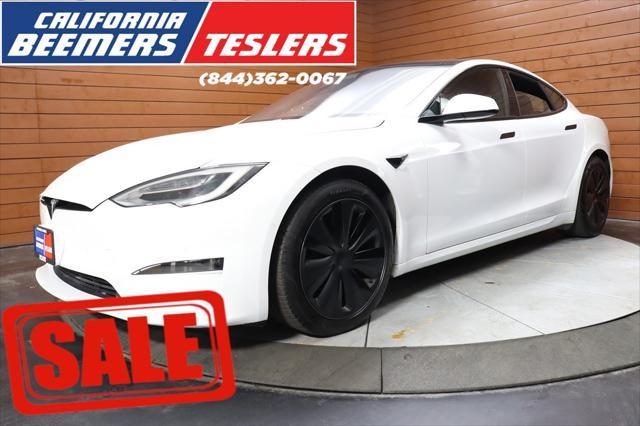 used 2022 Tesla Model S car, priced at $44,490