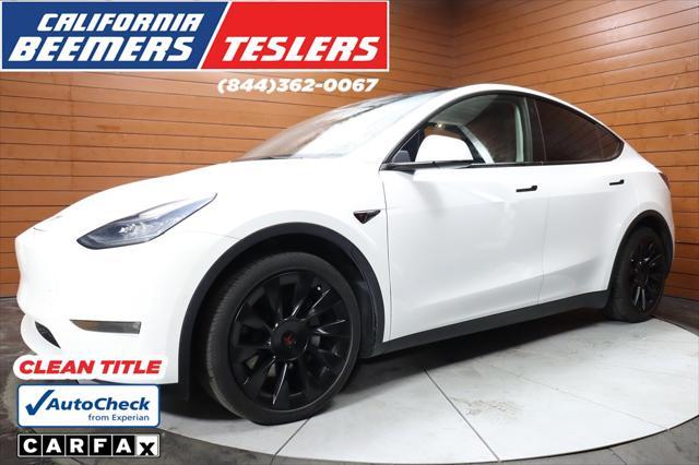 used 2022 Tesla Model Y car, priced at $28,690