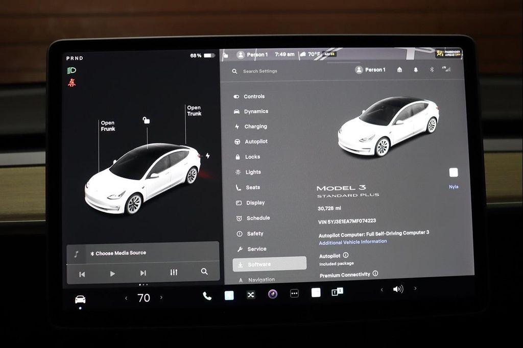 used 2021 Tesla Model 3 car, priced at $19,490