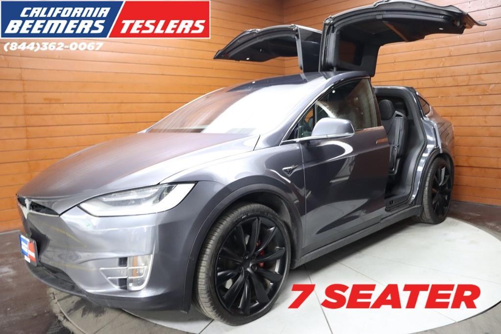 used 2021 Tesla Model X car, priced at $56,990