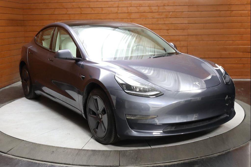 used 2022 Tesla Model 3 car, priced at $26,490