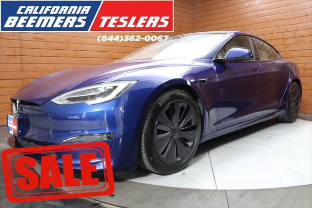 used 2022 Tesla Model S car, priced at $46,990