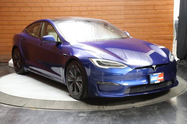 used 2022 Tesla Model S car, priced at $46,990