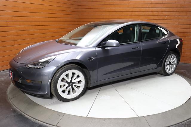 used 2022 Tesla Model 3 car, priced at $25,990