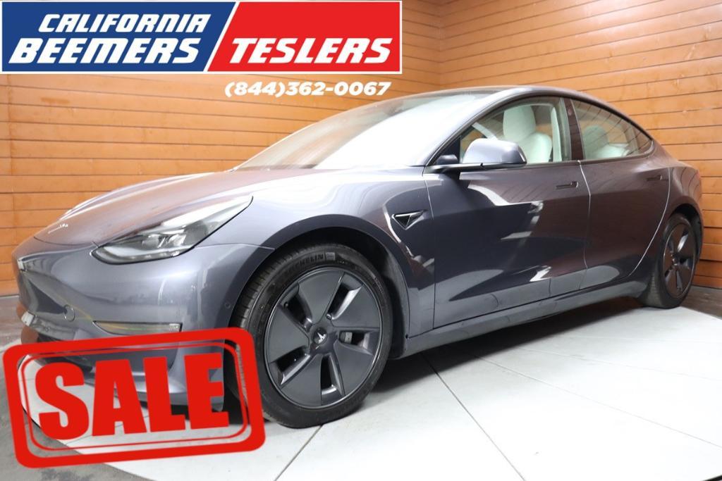used 2021 Tesla Model 3 car, priced at $29,990