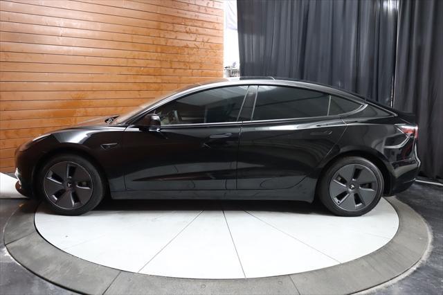 used 2022 Tesla Model 3 car, priced at $27,490