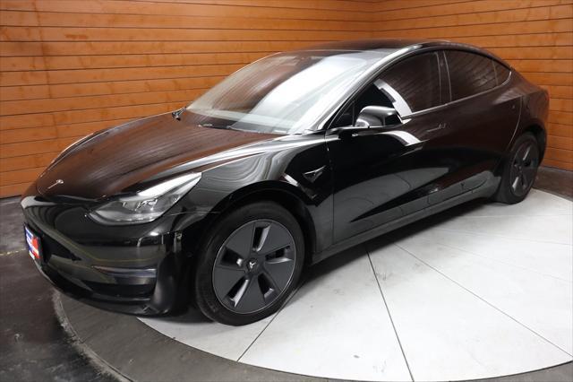 used 2022 Tesla Model 3 car, priced at $27,490